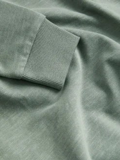 Discount Next Green Mineral Regular Fit Long Sleeve Cosy T-Shirt (3-16yrs)