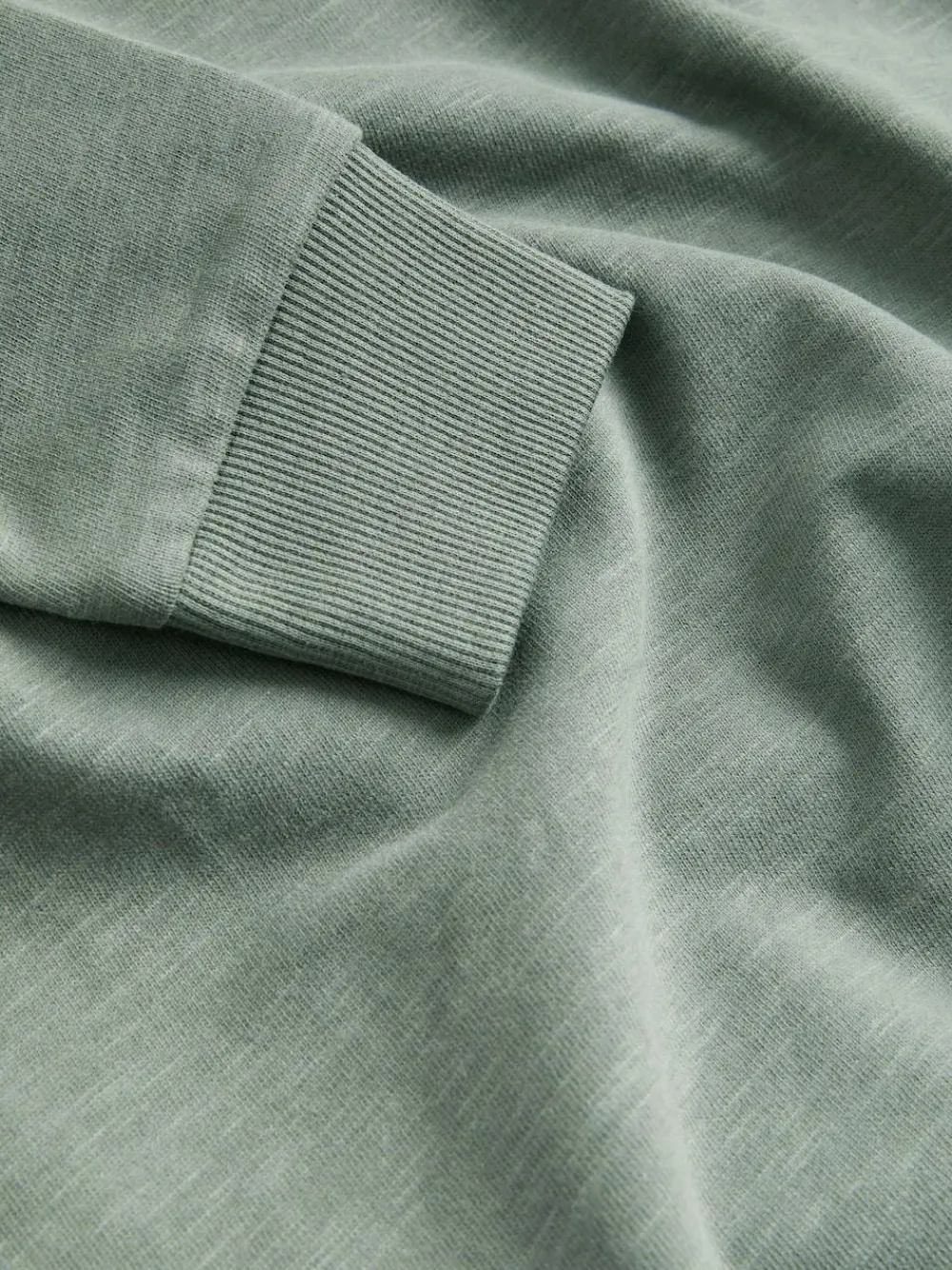 Discount Next Green Mineral Regular Fit Long Sleeve Cosy T-Shirt (3-16yrs)