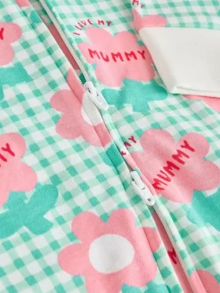 Next Family Two Way Zip Baby Sleepsuit (0mths-2yrs)^ Nightwear