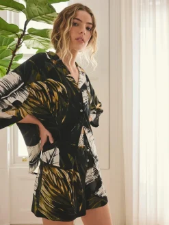 Next Button Through Short Pyjamas Set^Women All Night & Lounge|Pyjamas