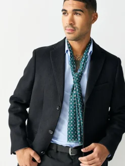 New Next Printed Scarf Green