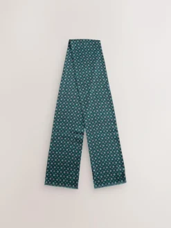New Next Printed Scarf Green