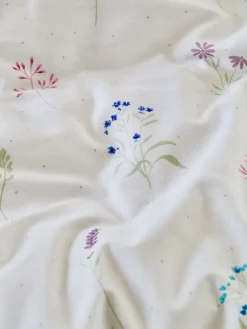 Discount Next Green Sage Floral 100% Cotton Reversible Printed Duvet Cover and Pillowcase Set