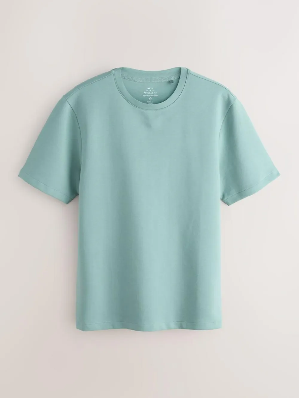 Next Green Sage Regular Fit Smart Soft Touch Heavyweight T-Shirt^ Tops & T-Shirts
