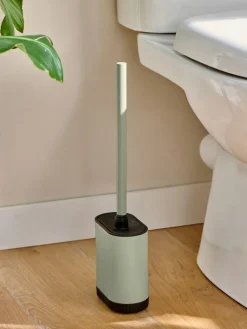 Next Green Sage Slimline Silicone Toilet Brush^ Bathroom Accessories