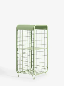 Clearance Next Wire Storage 2 Tier Tall Caddy Green Sage