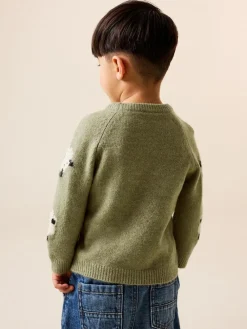 Next Knitted Crew Neck Jumper (3mths-7yrs)^BOY Knitwear|Knitwear