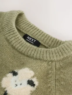Next Knitted Crew Neck Jumper (3mths-7yrs)^BOY Knitwear|Knitwear