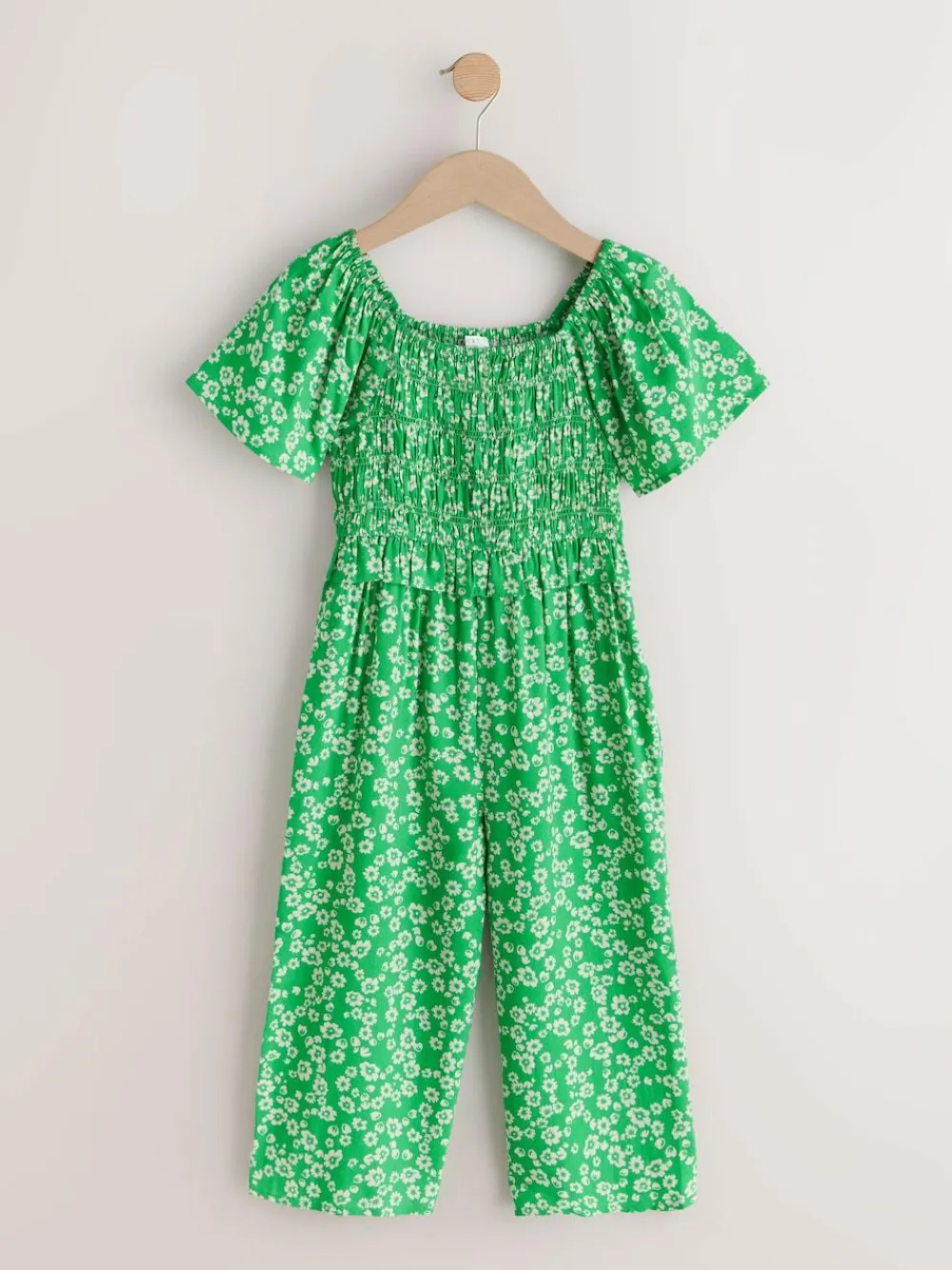 Next Green Shirred Jumpsuit (3-16yrs)^ Jumpsuits & Playsuits