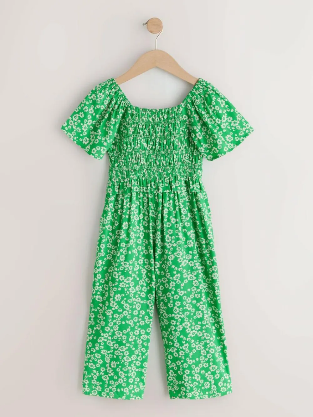 Next Green Shirred Jumpsuit (3-16yrs)^ Jumpsuits & Playsuits