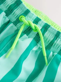 Hot Next Short Sleeve Sunsafe Rash Vest and Swim Shorts Set (3mths-7yrs) Green