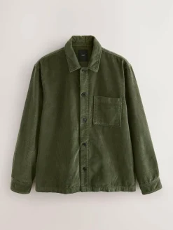 Next Single pocket Corduroy Shacket Overshirt^ Coats & Jackets|Coats & Jackets