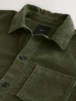 Next Single pocket Corduroy Shacket Overshirt^ Coats & Jackets|Coats & Jackets