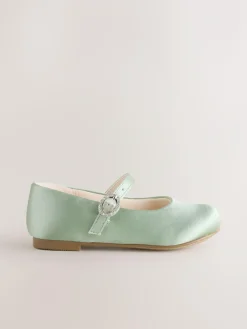 Next Green Standard Fit (F) Flower Girl Occasion Mary Jane Shoes^ Shoes