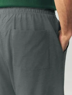 Discount Next Green Stripe Short Sleeve Jersey Pyjamas Set