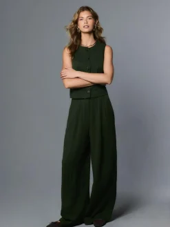 Next Superwide Pleated Trousers^Women Pants