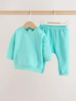 Next Sweat Top and Joggers Baby Set (0mths-2yrs) (0mths-2yrs)^BOY Sweatshirts & Hoodies