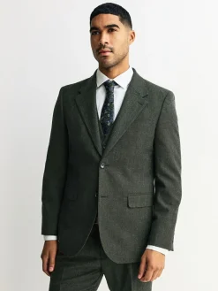 Next Tailored Fit Merino Wool Blend Suit Jacket^ Occasionwear|Blazers & Formal Jackets