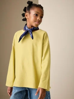 Next Textured Long Sleeve Top (3-16yrs)^ T-Shirts