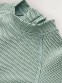 Hot Next Textured Swim Set (3mths-7yrs) Green