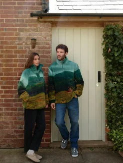 Next Printed Borg Fleece Top^Women Loungewear|Hoodies & Sweatshirts