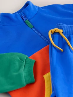 Next Funnel Neck Zip Sweat and Joggers Set (3mths-7yrs)^BOY Newborn Clothing|Sweatshirts & Hoodies