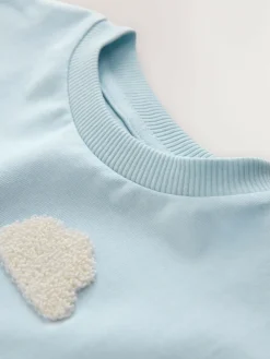 Clearance Next Green/Blue Farm Short Sleeve Appliqué T-Shirt (3mths-7yrs)