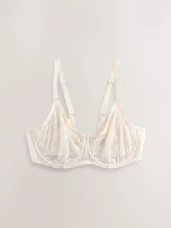 Next DD-G Lace Non Pad Full Cup Bras 2 Pack Green/Ecru