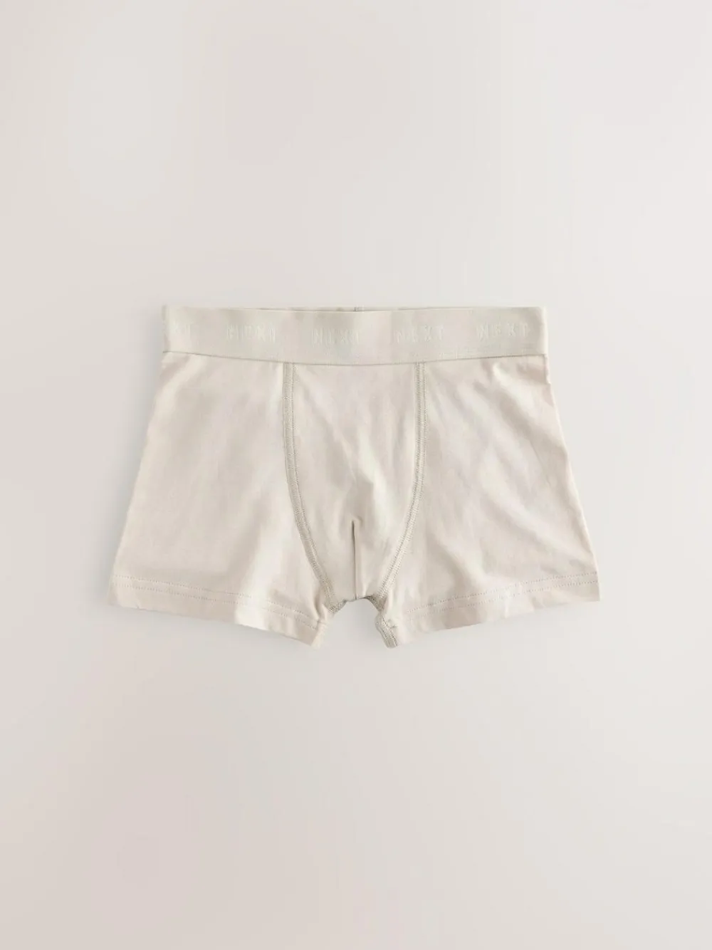 Clearance Next Green/Ecru Stripes Junior Pattern Trunks 5 Pack (1.5-16yrs)