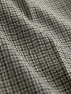 Next Green/Grey Check Slim Trousers^Women Pants|Suits & Tailoring