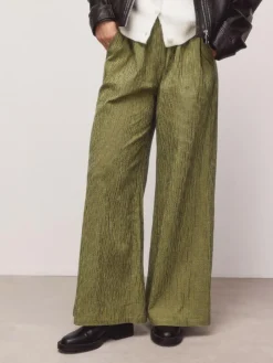 Next Gingham Wide Leg Trousers^Women Pants