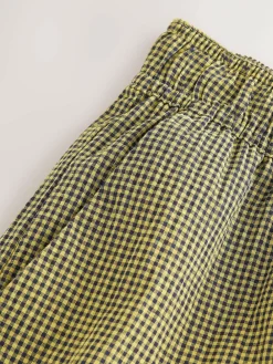 Next Gingham Wide Leg Trousers^Women Pants