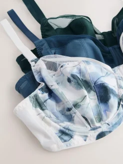 Next DD+ Non Pad Full Cup Bras 3 Pack with Side Support^Women Dd+ Range|Bras