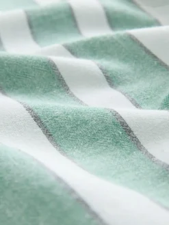 Next Green/White Summer Shirt With Linen^Women Blouses & Shirts