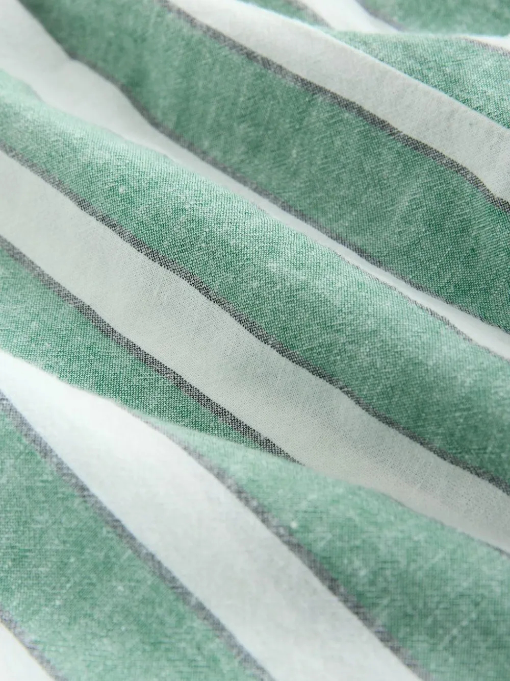 Next Green/White Summer Shorts With Linen^Women Shorts