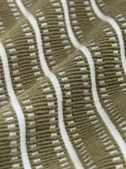 Next Vertical Stripe Quarter Zip Polo Shirt^ Tops & T-Shirts