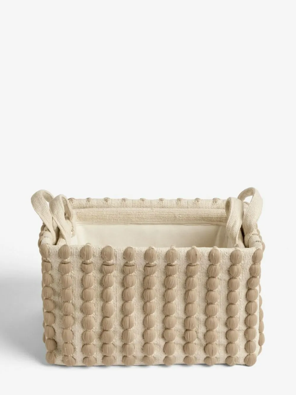 Next Greige Bobbin Set of 2 Storage Basket^ Storage & Organisation