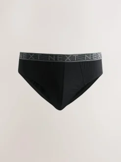 Clearance Next 10 pack Cotton Rich Briefs Grey