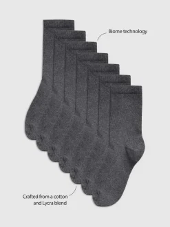 Outlet Next 7 Pack Cotton Rich Socks Grey