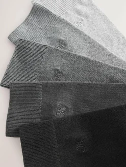 Next 5 Pack Embroidered Lasting Fresh Socks^ Socks|Socks