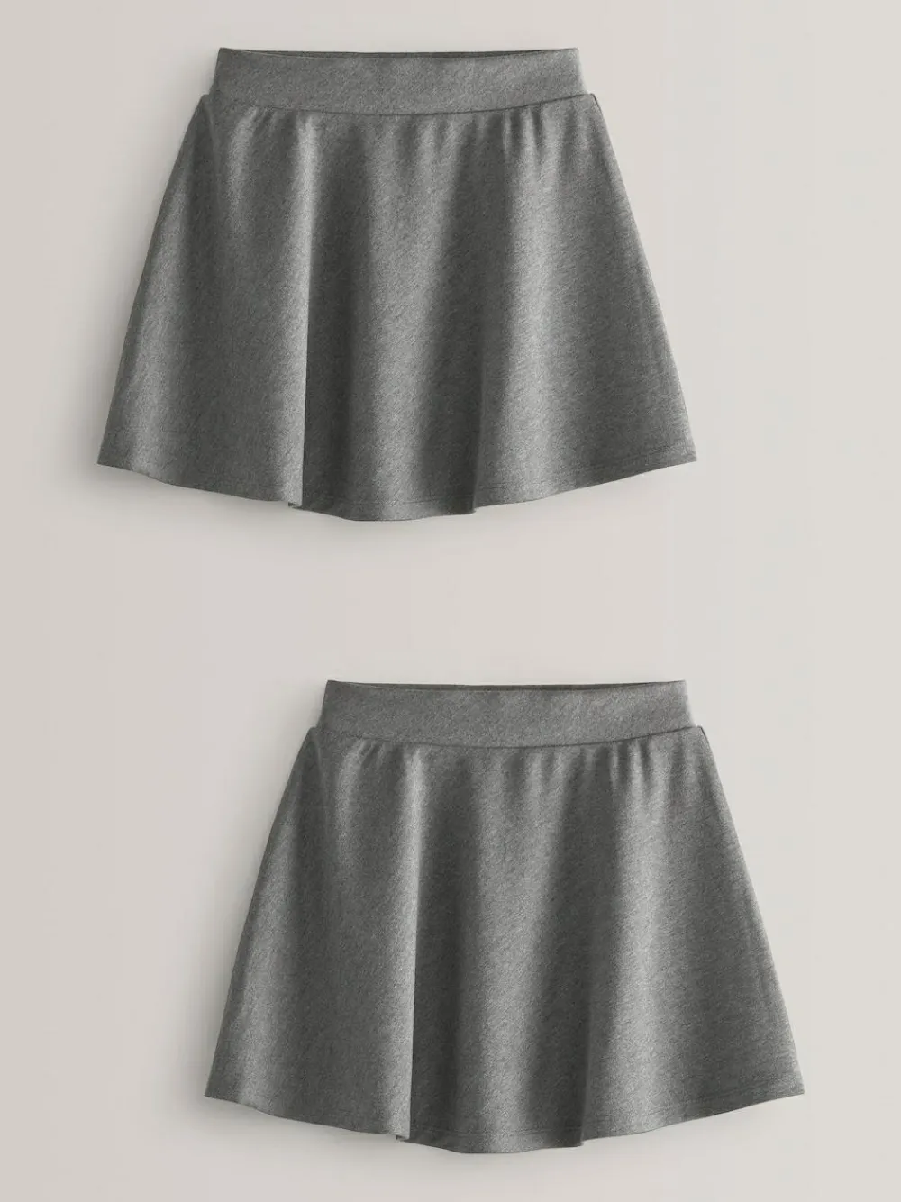 Next 2 Pack Pull-On Jersey Stretch School Skater Skirts (3-17yrs)^ Shorts & Skirts