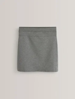 Hot Next 2 Pack Pull-On Jersey Stretch School Pencil Skirts (3-17yrs) Grey