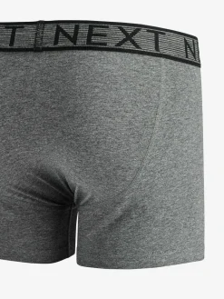 Next Grey A-Front Boxers 10 Pack^ Underwear|Underwear