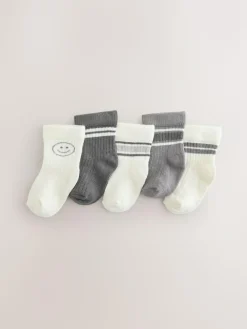 Next Baby Socks 5 Pack (0mths-2yrs)^BOY Socks & Tights|Cosy Club
