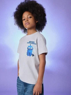 Discount Next KPOP Demon Hunters T-Shirt (6-16yrs) Grey Back Print