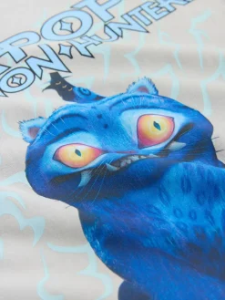 Discount Next KPOP Demon Hunters T-Shirt (6-16yrs) Grey Back Print