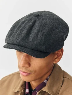 New Next Baker Boy Hat Grey