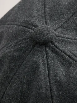 New Next Baker Boy Hat Grey