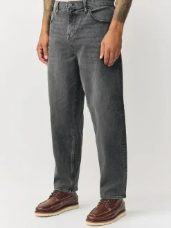 Next Grey Barrel Fit Classic Stretch Jeans