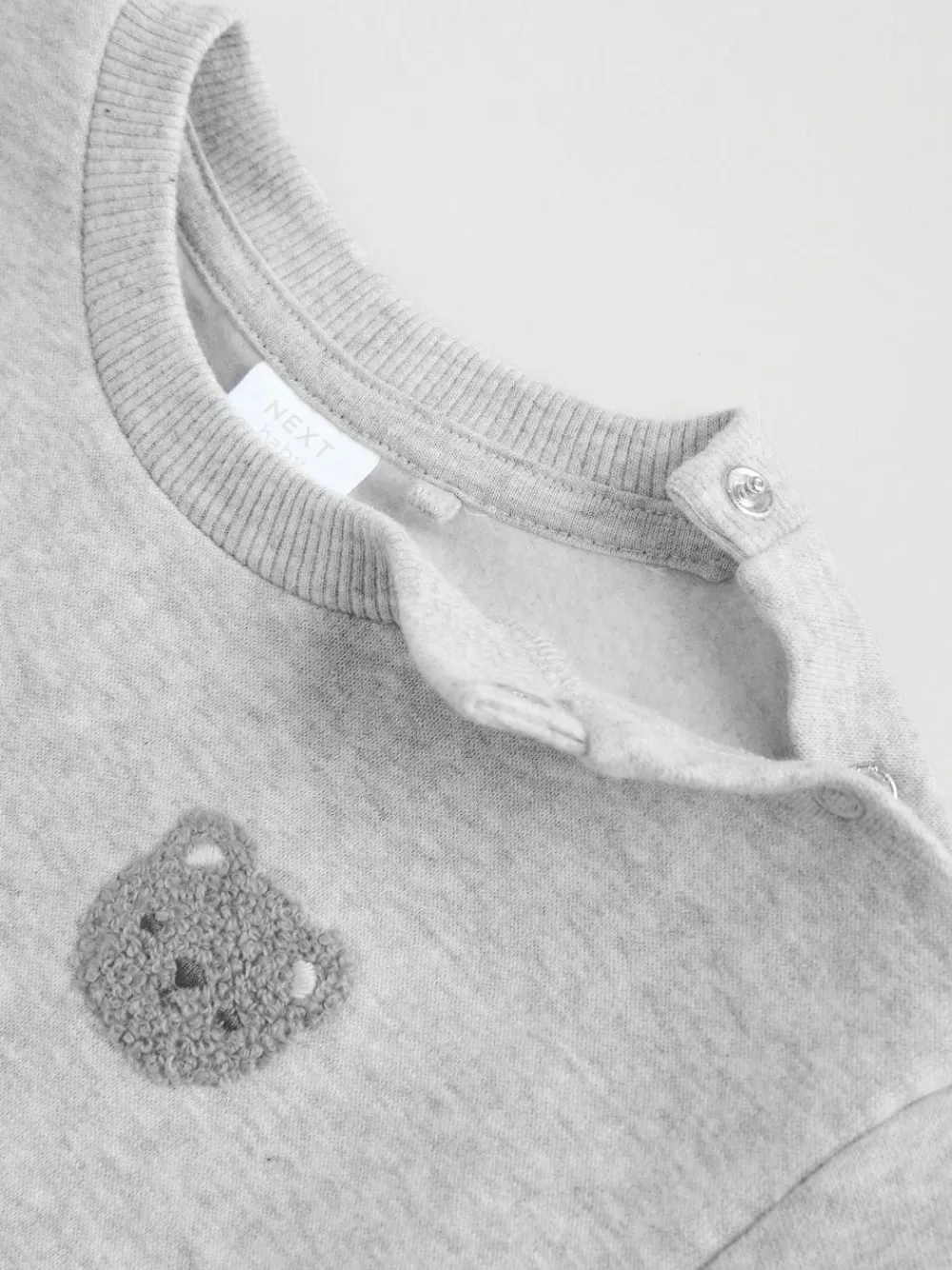 Hot Next Baby Sweatshirt and Joggers Set (0mths-2yrs) Grey Bear